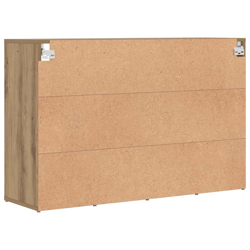 vidaXL Παπουτσοθήκη artisan δρυς 103 x 30 x 67 εκ. Επεξεργασμένο ξύλο