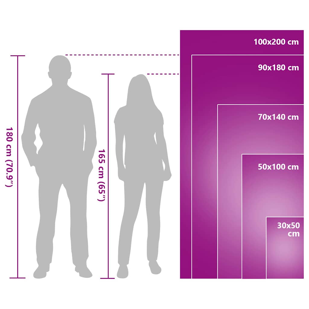vidaXL Αθλητικές Πετσέτες 2 pcs Μπλε 140 x 70 εκ