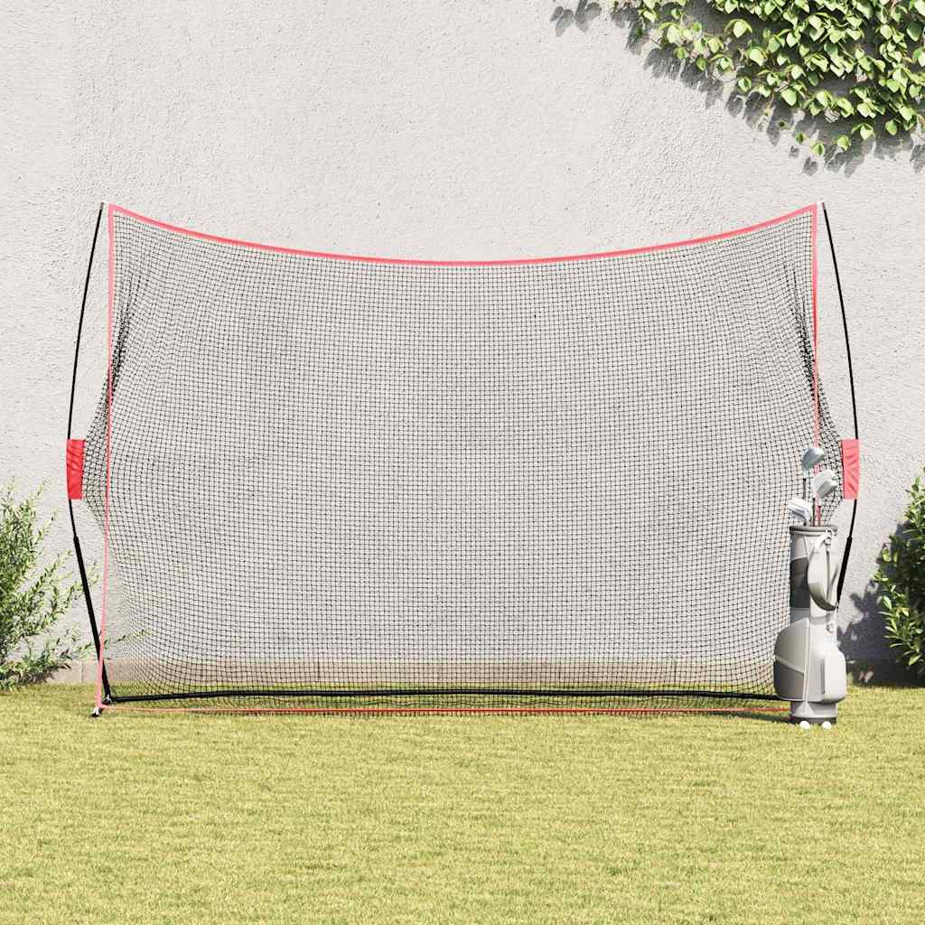 vidaXL Βοηθήματα εκπαίδευσης γκολφ Μαύρο 314 x 92 x 214 εκ.