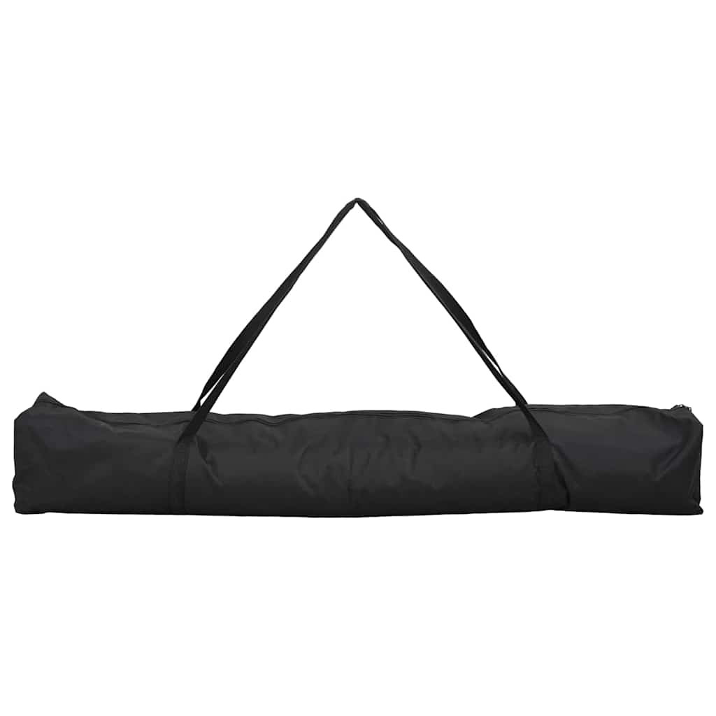 vidaXL Μπέιζμπολ & Σόφτμπολ Μαύρο 702 x 369,5 x 243,5 cm Πολυεστέρας