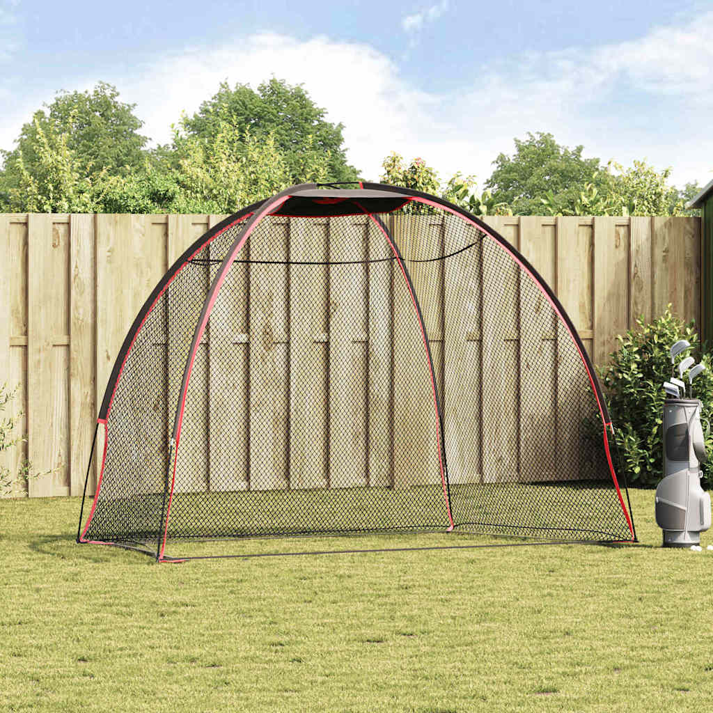 vidaXL Βοηθήματα Προπόνησης Γκολφ Μαύρο 314 x 150 x 206 εκ.