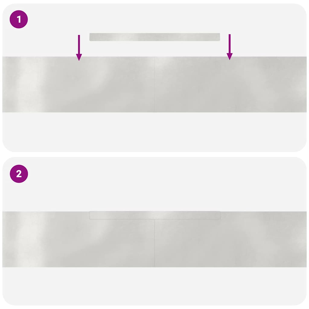 vidaXL Φράχτης Κήπου 4 pcs Ασημί 450 x 15 εκ Ανοξείδωτο ατσάλι