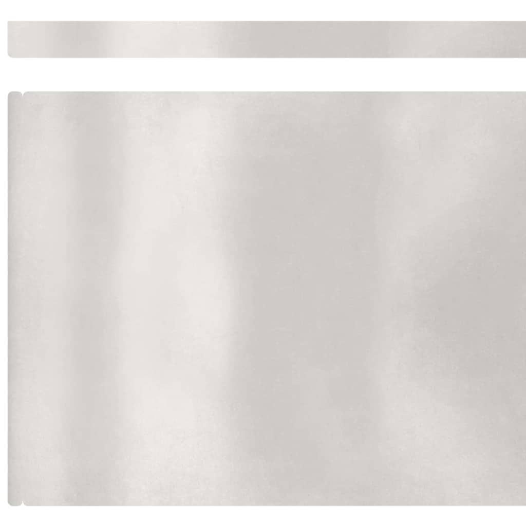 vidaXL Φράχτης Κήπου Ασημί 450 x 25 εκ Ανοξείδωτο ατσάλι