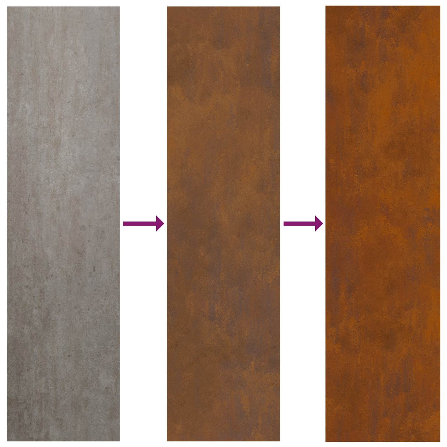 vidaXL Οθόνη Ιδιωτικότητας Κήπου Σκ rusty 32 χ 140 εκ