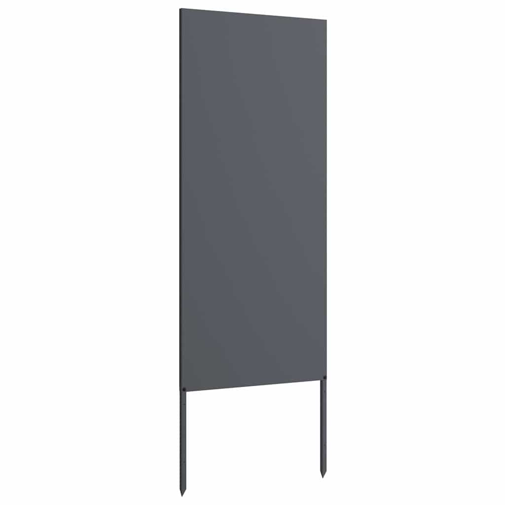 vidaXL Διακοσμητική Πλάκα Κήπου Άλλο Ανθρακί 50 x 140 cm