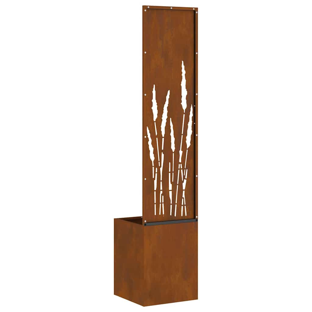 vidaXL Οθόνη Ιδιωτικότητας Κήπου Σκ rusty 32 x 140 εκ.