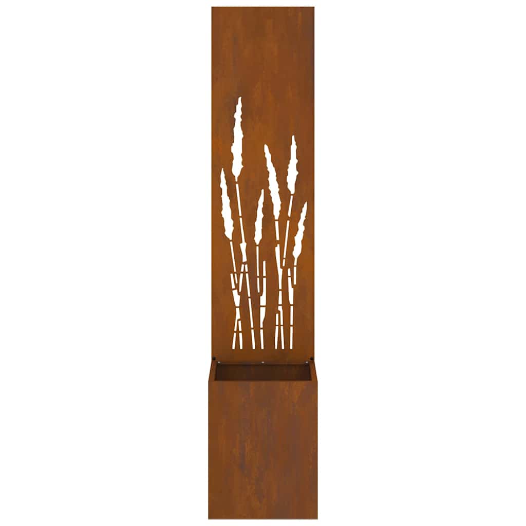 vidaXL Οθόνη Ιδιωτικότητας Κήπου Σκ rusty 32 x 140 εκ.