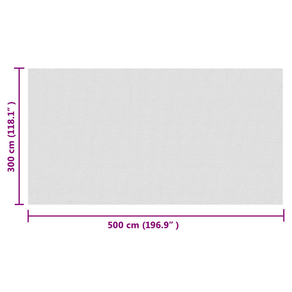 vidaXL Δίκτυο Έντομα Λευκό 3 x 5 m Πολυαιθυλένιο