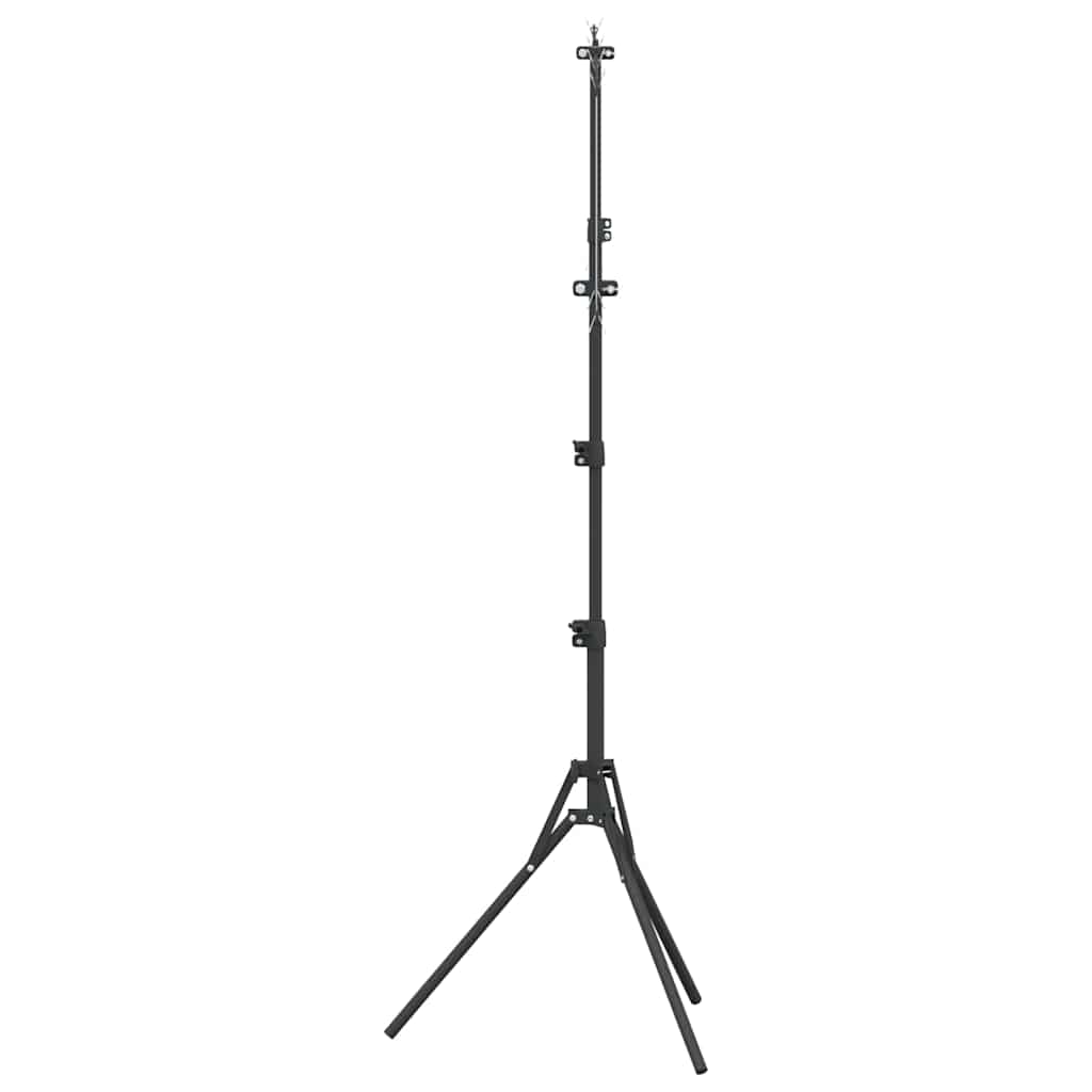 vidaXL Βάση στόχου Μαύρο 82.5 x 51 x 150 εκ. Ατσάλι