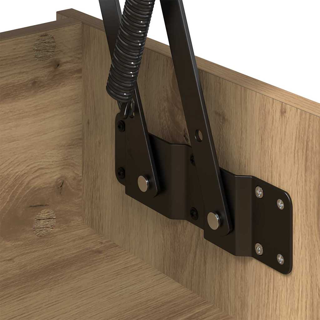 vidaXL Τραπεζάκι σαλονιού artisan δρυς 80 x 50.5 x 41.5 εκ