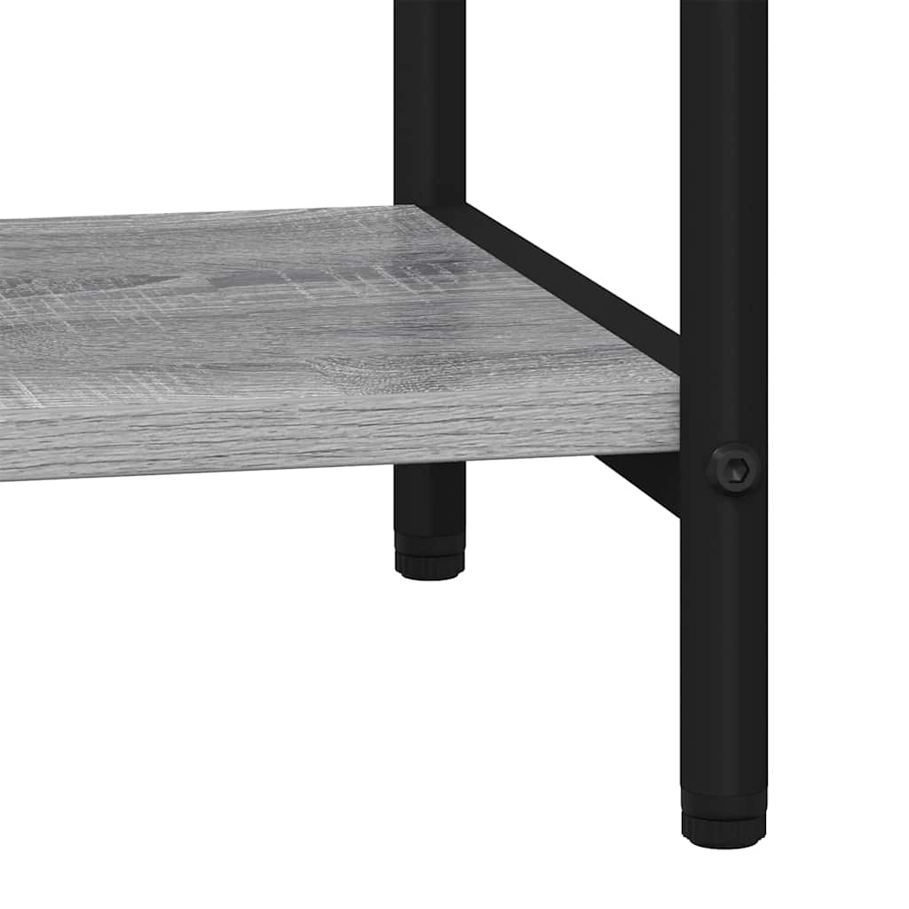 vidaXL Ράφι Βιβλίων Γκρι sonoma 80 x 30 x 146 εκ Επεξεργασμένο ξύλο