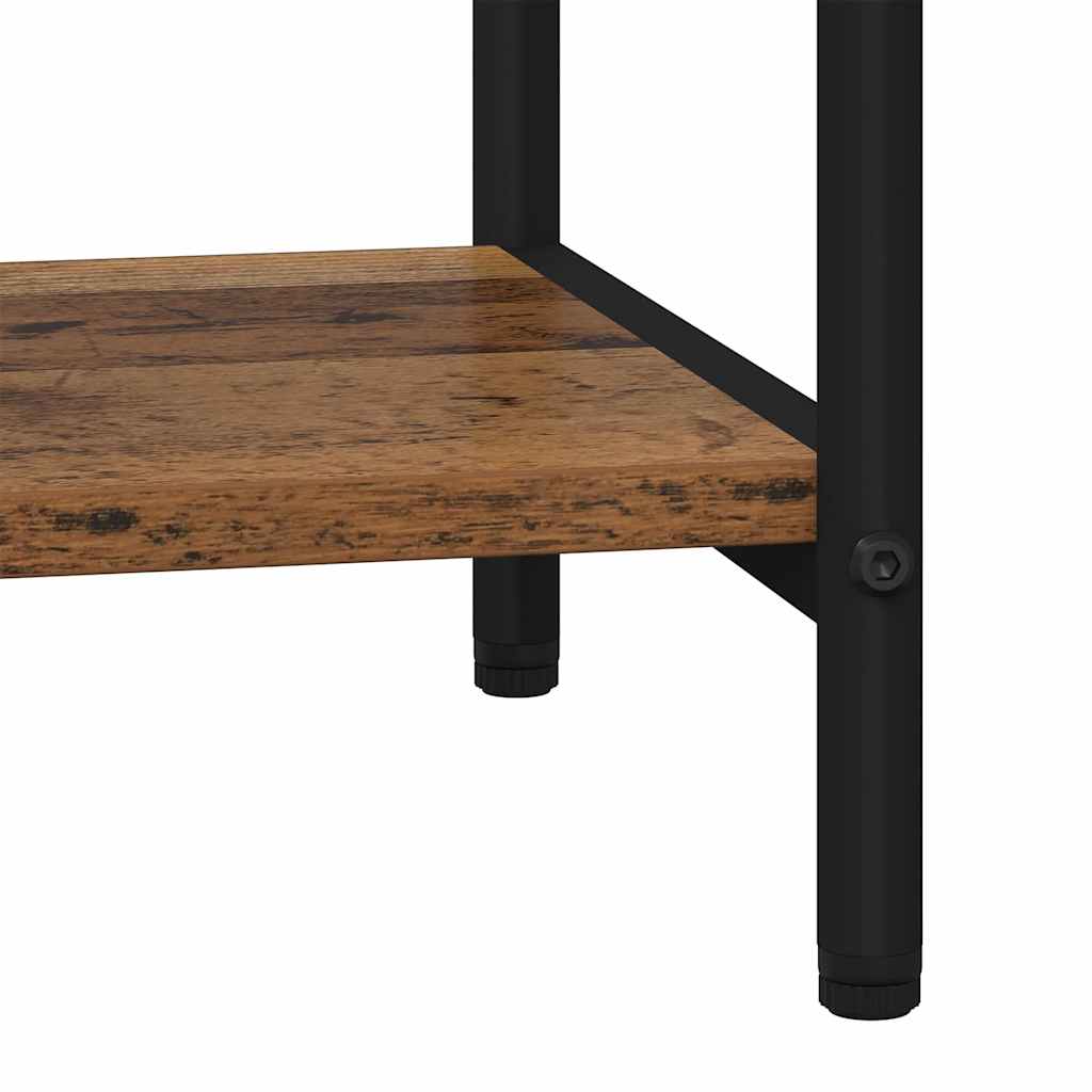vidaXL Ράφι Βιβλίων Παλαιό ξύλο 40 x 30 x 146 εκ Επεξεργασμένο ξύλο