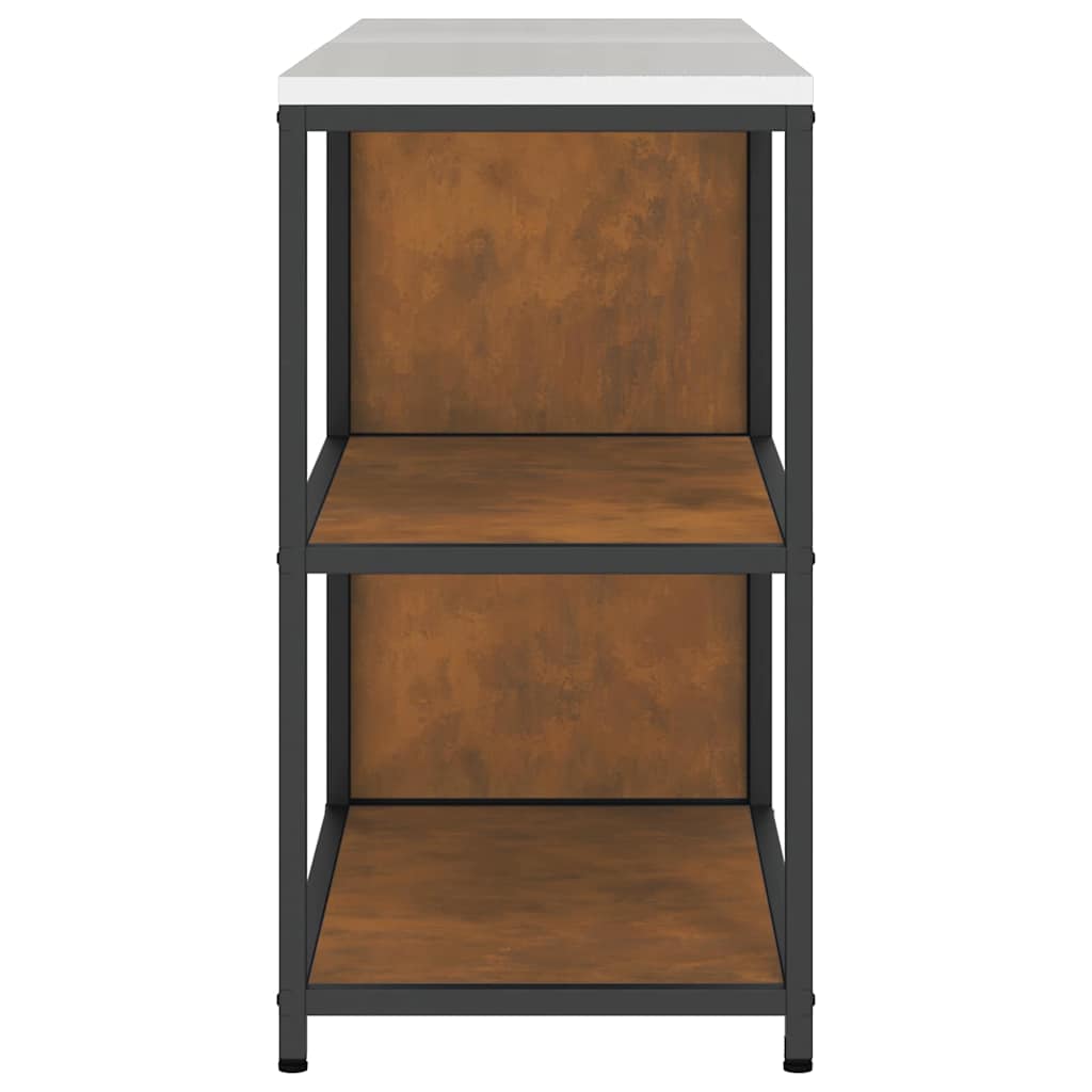 vidaXL Σετ Αποθήκευσης Κουζίνας 2 pcs Σκ rusty 150 x 50 x 92 εκ.