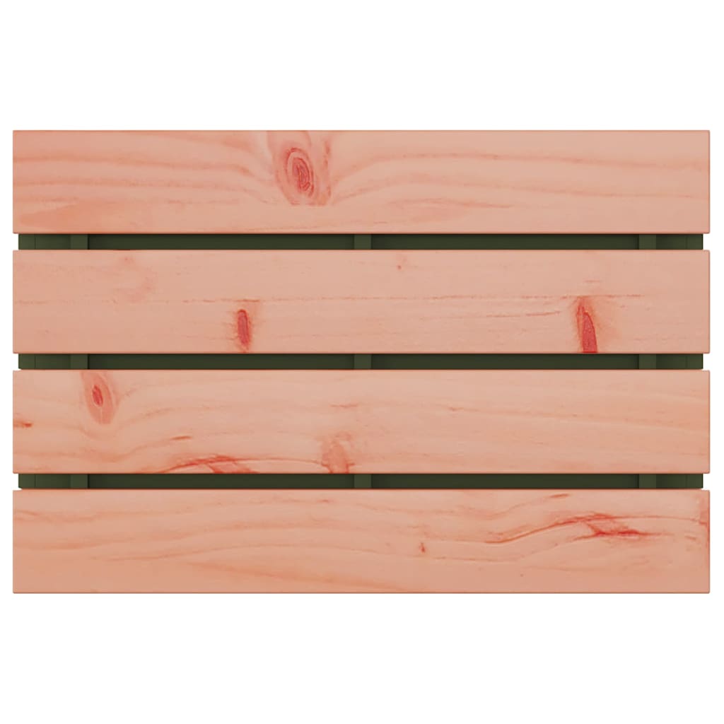 vidaXL Παγκάκι κήπου Λαδί 60 x 40 x 43 εκ Ατσάλι