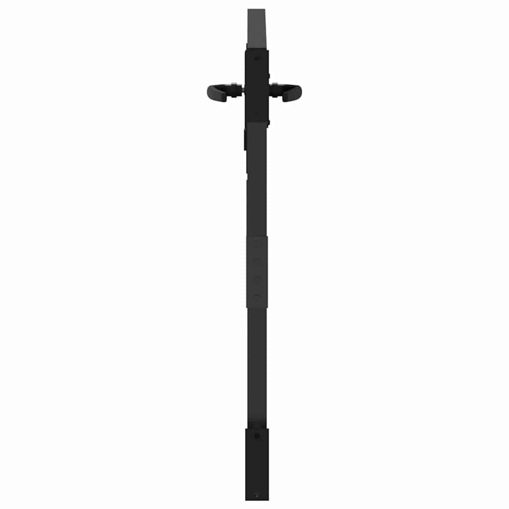 vidaXL Πύλη Κήπου 85 x 100 cm Ατσάλι με Επικάλυψη Πούδρας Κλειδώσιμο