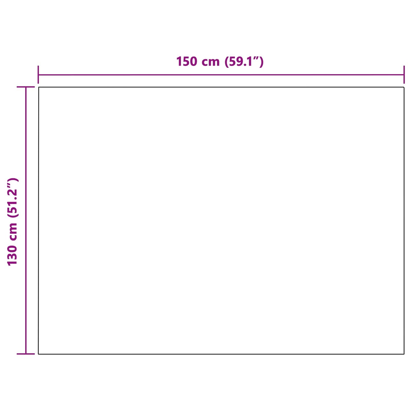 vidaXL Ριχτάρι Βεραμάν Κόκκινο 130 x 150 cm 0.51 kg Μαλλί