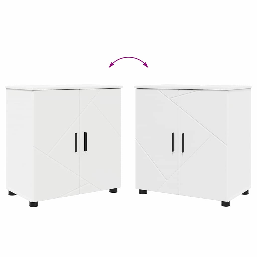 vidaXL Σετ Επίπλων Μπάνιου 4 τμχ. Λευκό 61 x 35 x 64 εκ.