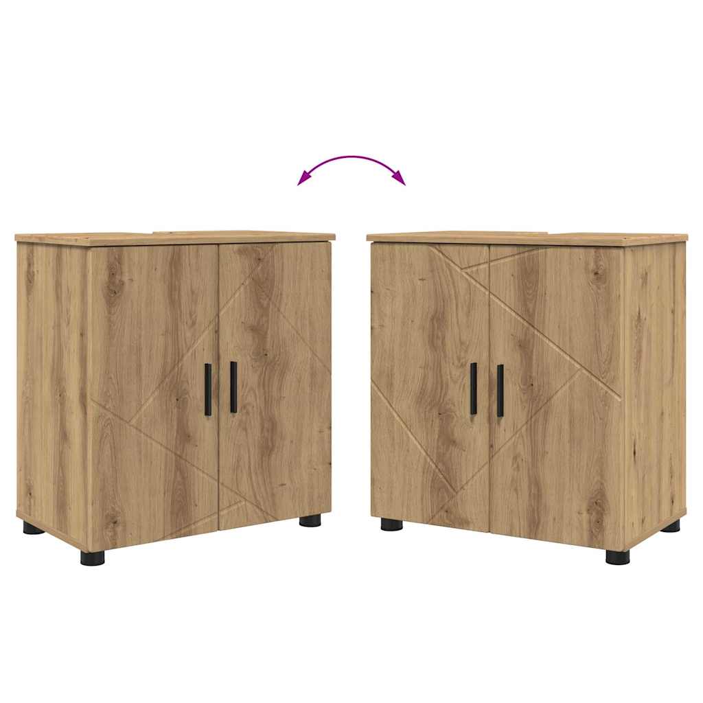 vidaXL Σετ Επίπλων Μπάνιου 4 τμχ. Artisan Oak 61 x 35 x 64 εκ.