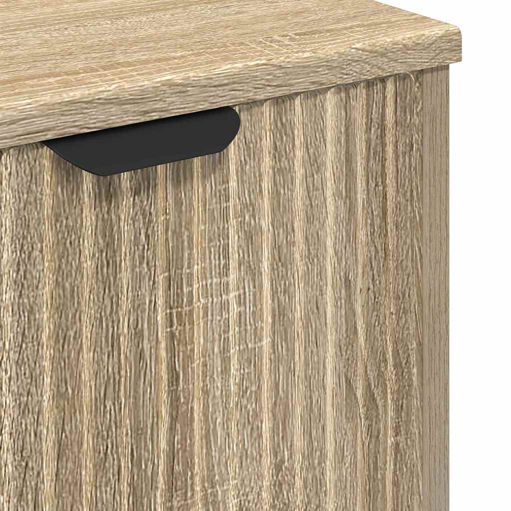 vidaXL Σετ Επίπλων Μπάνιου 3 τμχ. Δρύς Sonoma 39,5 x 36 x 88 εκ