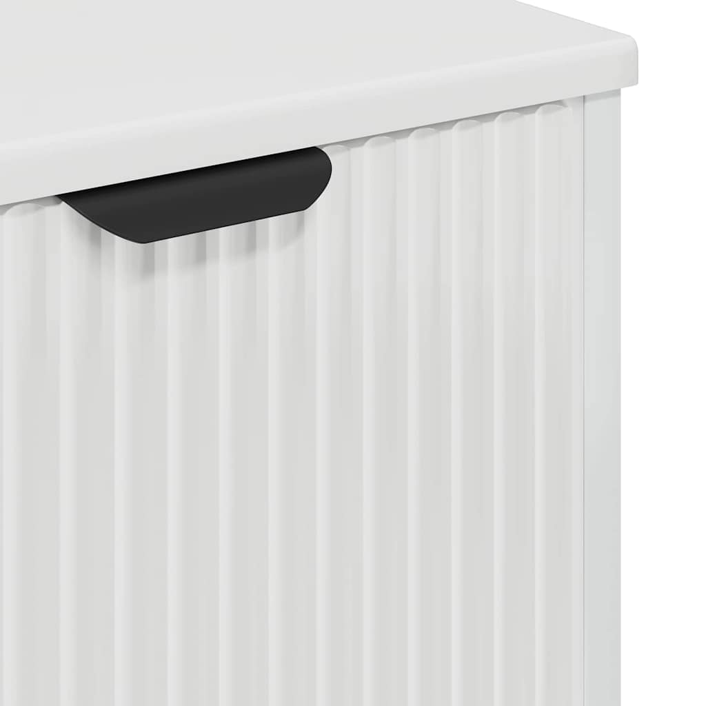 vidaXL Σετ Επίπλων Μπάνιου 3 pcs Γυαλιστερό λευκό 39.5 x 36 x 88 εκ