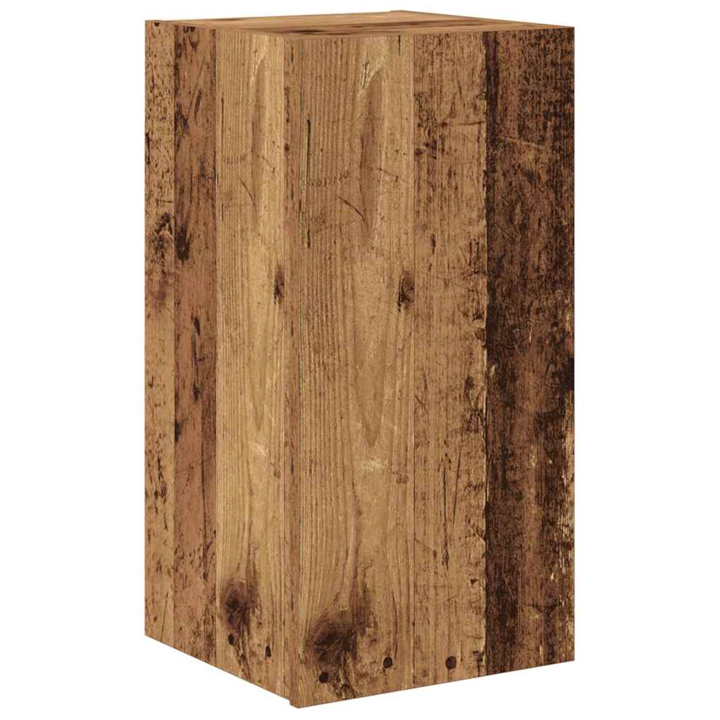 vidaXL Σετ επίπλου τηλεόρασης 7 pcs Παλαιό ξύλο 60 x 30 x 30 cm