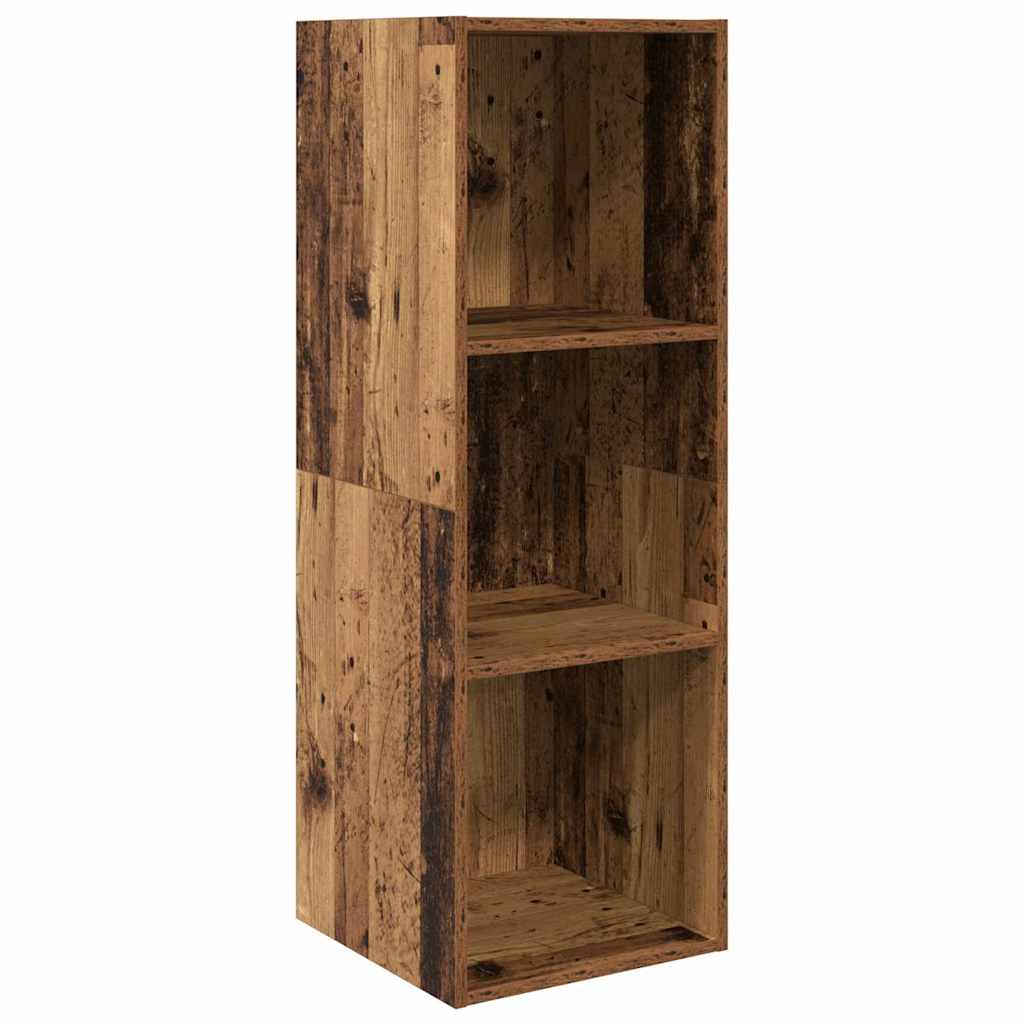 vidaXL Σετ επίπλου τηλεόρασης 3 pcs Παλαιό ξύλο 37 x 37 x 142.5 εκ