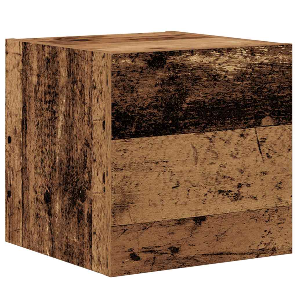 vidaXL Σετ επίπλου τηλεόρασης 7 pcs Παλαιό ξύλο 180 x 30 x 120 εκ