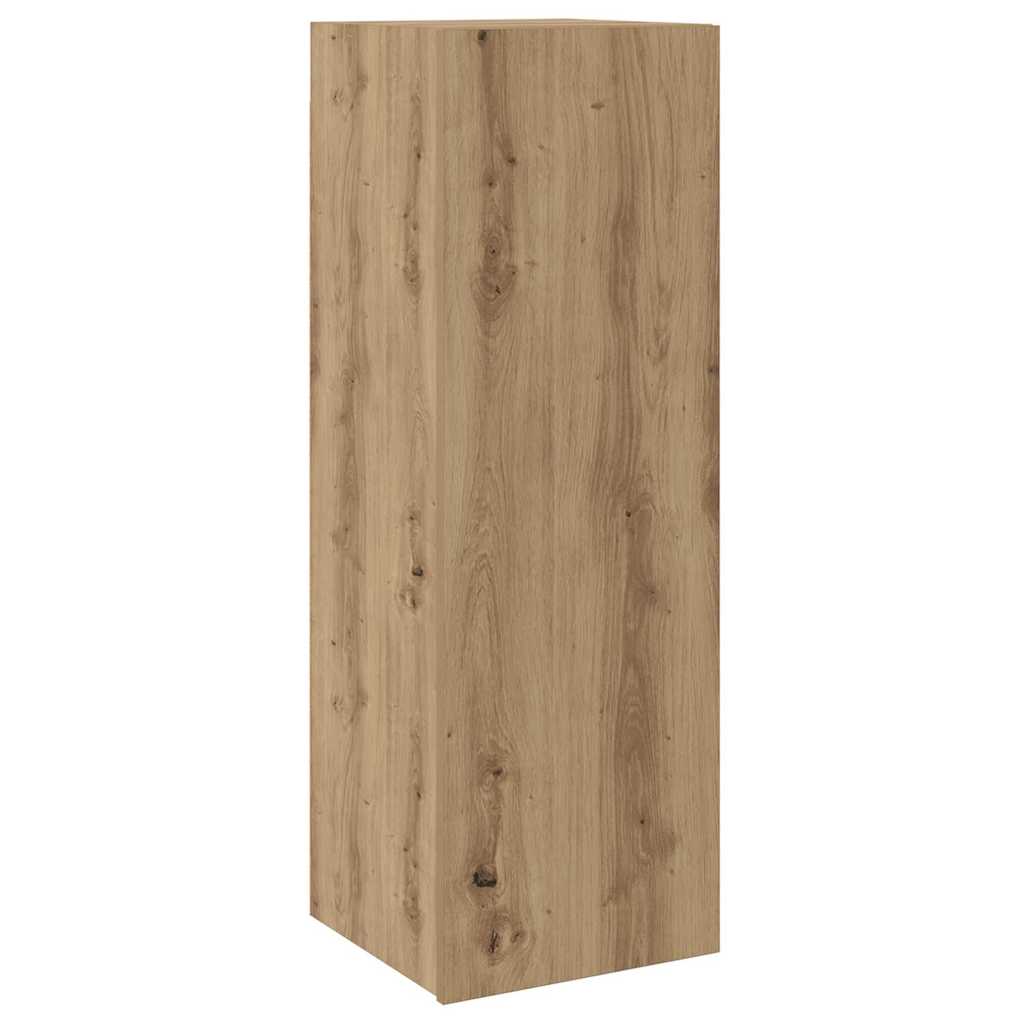 vidaXL Σετ επίπλου τηλεόρασης 10 τμχ. Artisan Oak Επεξεργασμένο Ξύλο