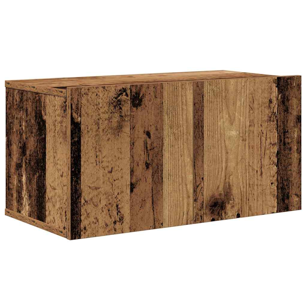 vidaXL Σετ επίπλου τηλεόρασης 8 pcs Παλαιό ξύλο 60 x 30 x 30 cm