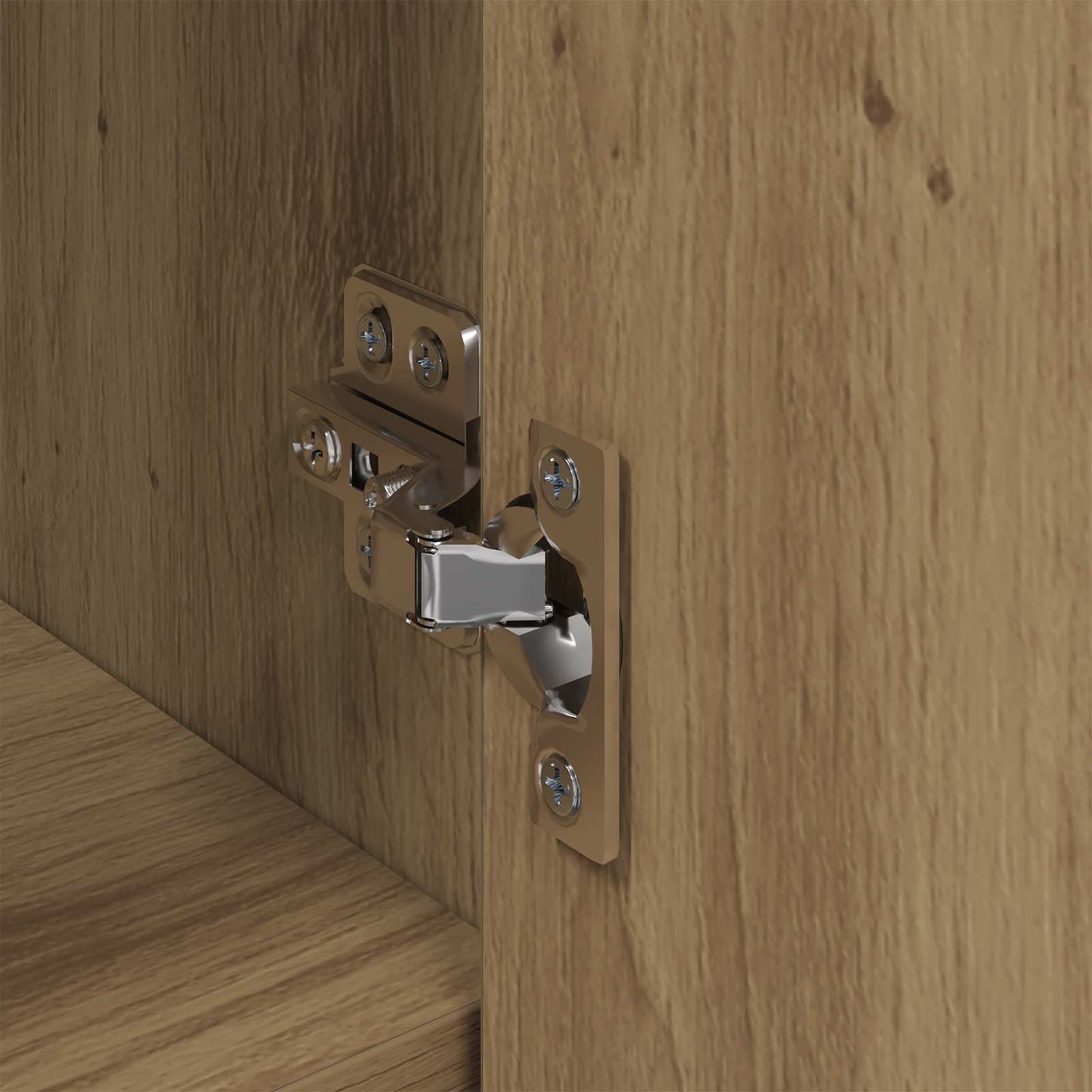 vidaXL Πλαϊνό γραφείο με συρτάρι 3 pcs Artisan Oak 70 x 41 x 75 εκ.