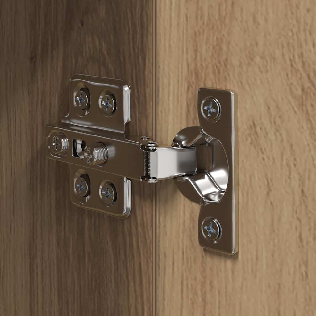 vidaXL ΣΕΤ ΒΑΘΜΟΛΟΓΗΣΗΣ ΤΗΛΕΟΡΑΣΗΣ 4 pcs artisan δρυς 200 x 30 x 30 cm