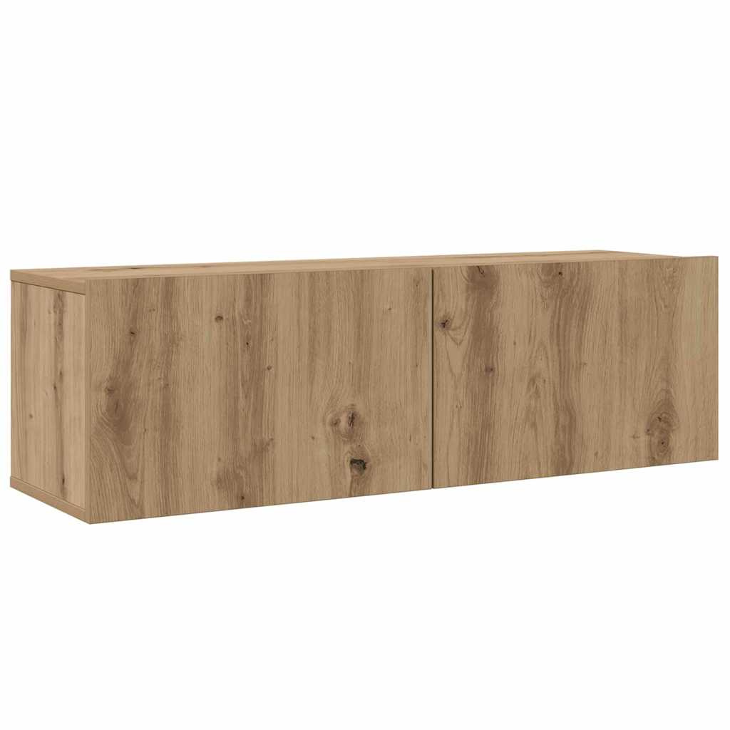 vidaXL ΣΕΤ ΒΑΘΜΟΛΟΓΗΣΗΣ ΤΗΛΕΟΡΑΣΗΣ 4 pcs artisan δρυς 200 x 30 x 30 cm