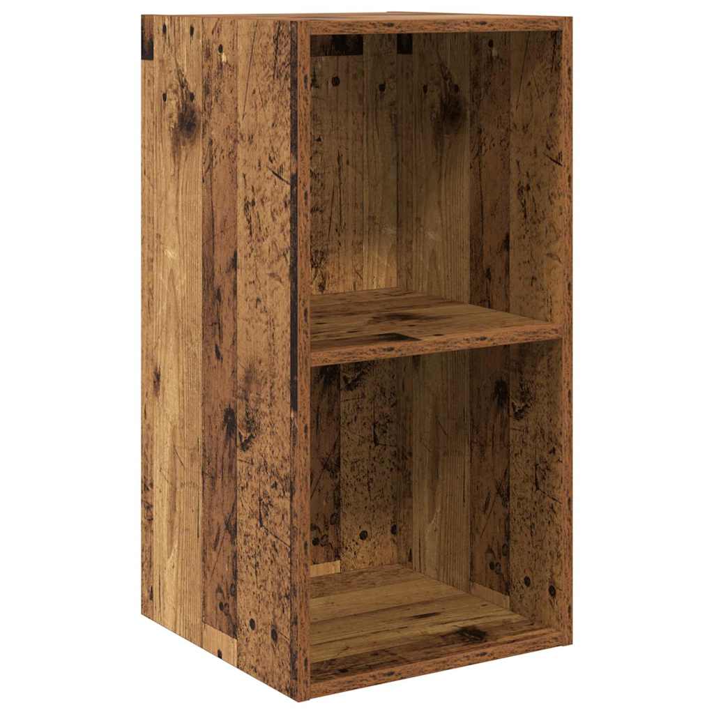 vidaXL Σετ επίπλου τηλεόρασης 4 pcs Παλαιό ξύλο 37 x 37 x 142.5 εκ
