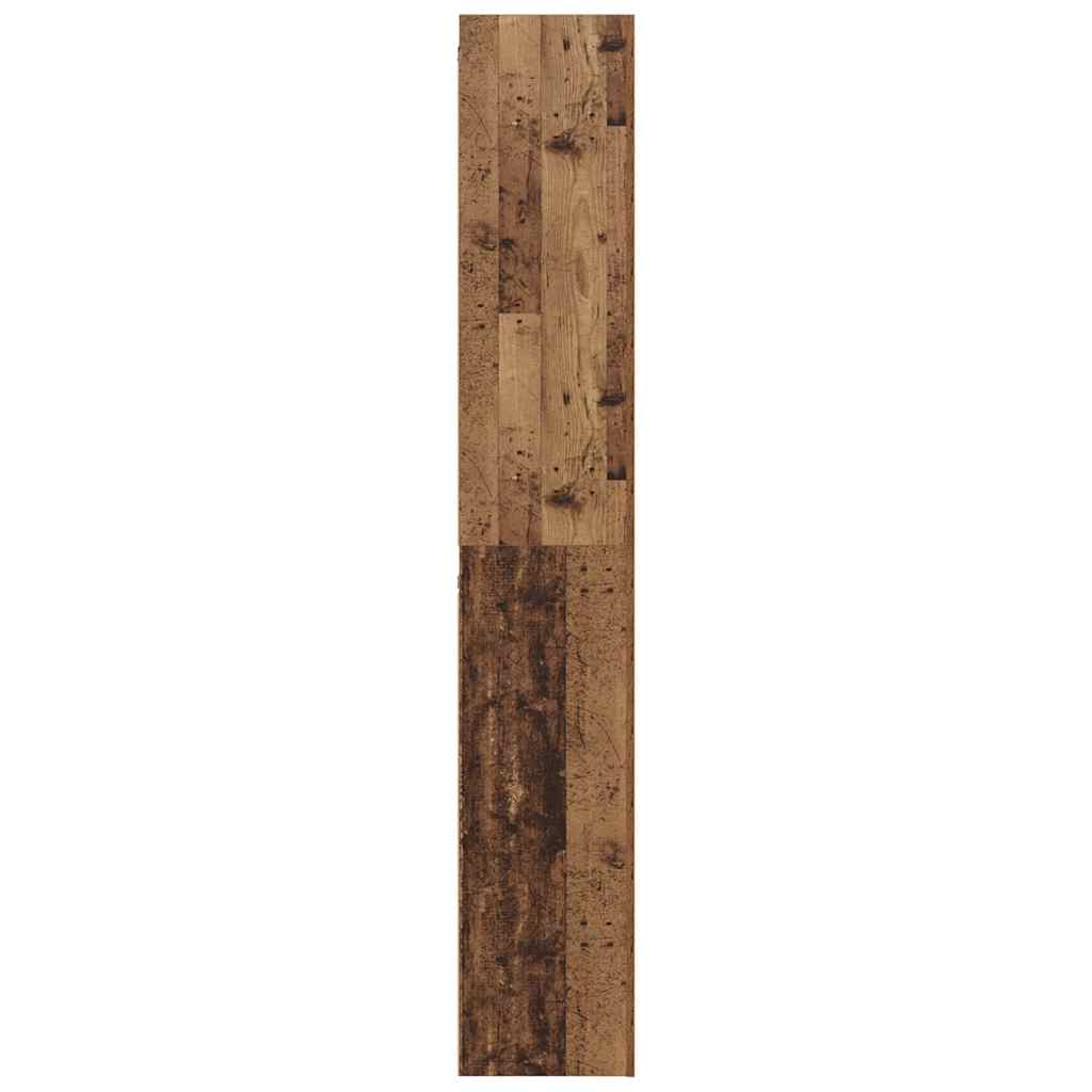 vidaXL Σετ επίπλου τηλεόρασης 10 pcs Παλαιό ξύλο 30.5 x 30 x 90 cm