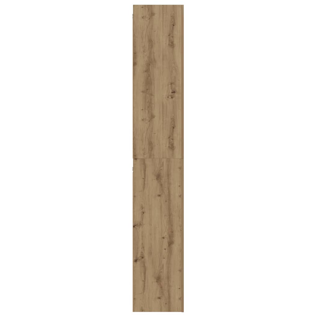 vidaXL Σετ επίπλου τηλεόρασης 10 pcs artisan δρυς 30.5 x 30 x 90 cm