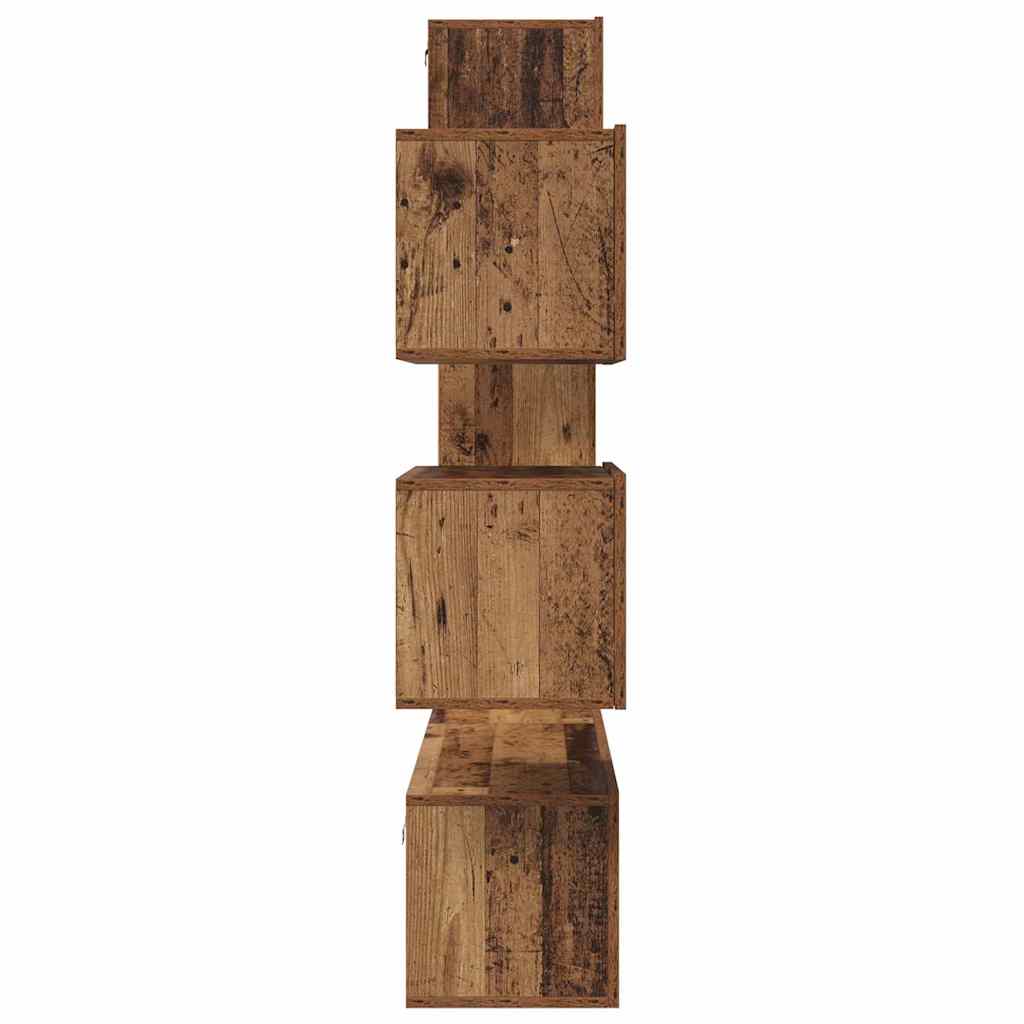 vidaXL Σετ επίπλου τηλεόρασης 6 pcs Παλαιό ξύλο 30.5 x 30 x 90 cm