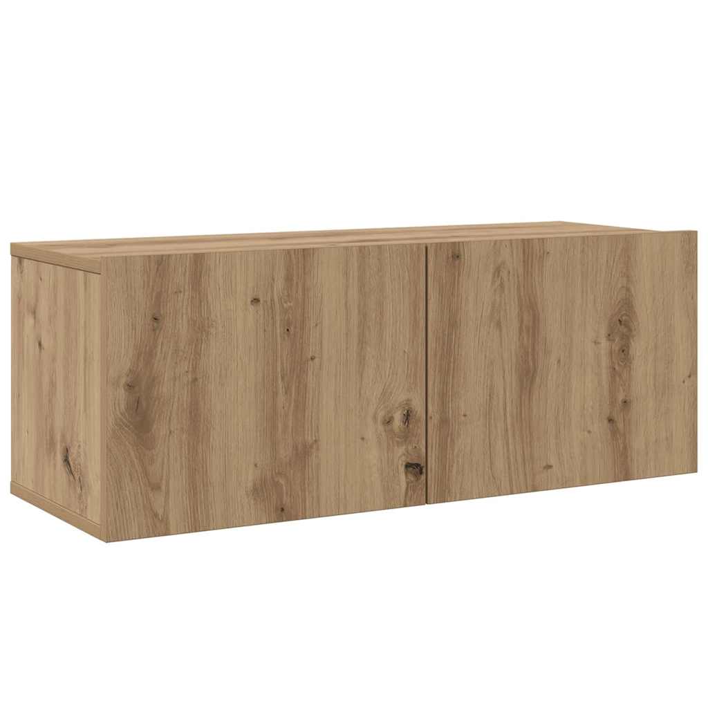 vidaXL Σετ επίπλου τηλεόρασης 6 pcs artisan δρυς 30.5 x 30 x 90 cm