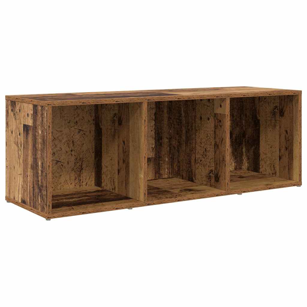 vidaXL Ντουλάπι TV 3 pcs Καφέ 107 x 35 x 37 cm Επεξεργασμένο ξύλο