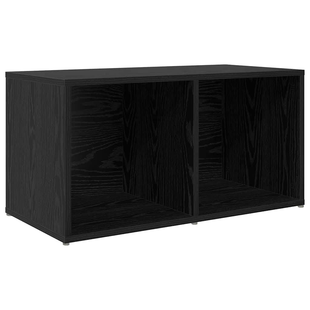 vidaXL Ντουλάπι TV 3 pcs Μαύρο 107 x 35 x 37 cm Επεξεργασμένο ξύλο