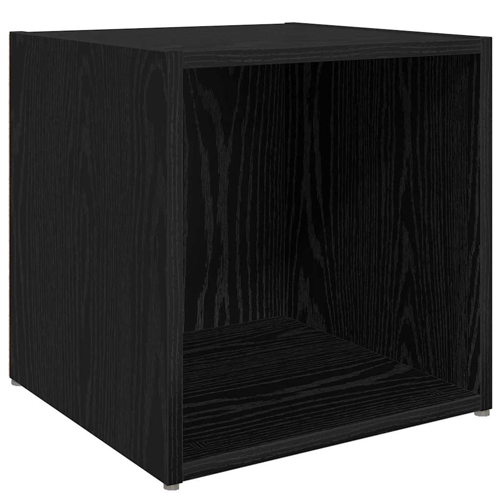 vidaXL ΣΕΤ ΒΑΘΜΟΛΟΓΗΣΗΣ ΤΗΛΕΟΡΑΣΗΣ 8 pcs Μαύρη Οξυά 37 x 35 x 72 εκ.