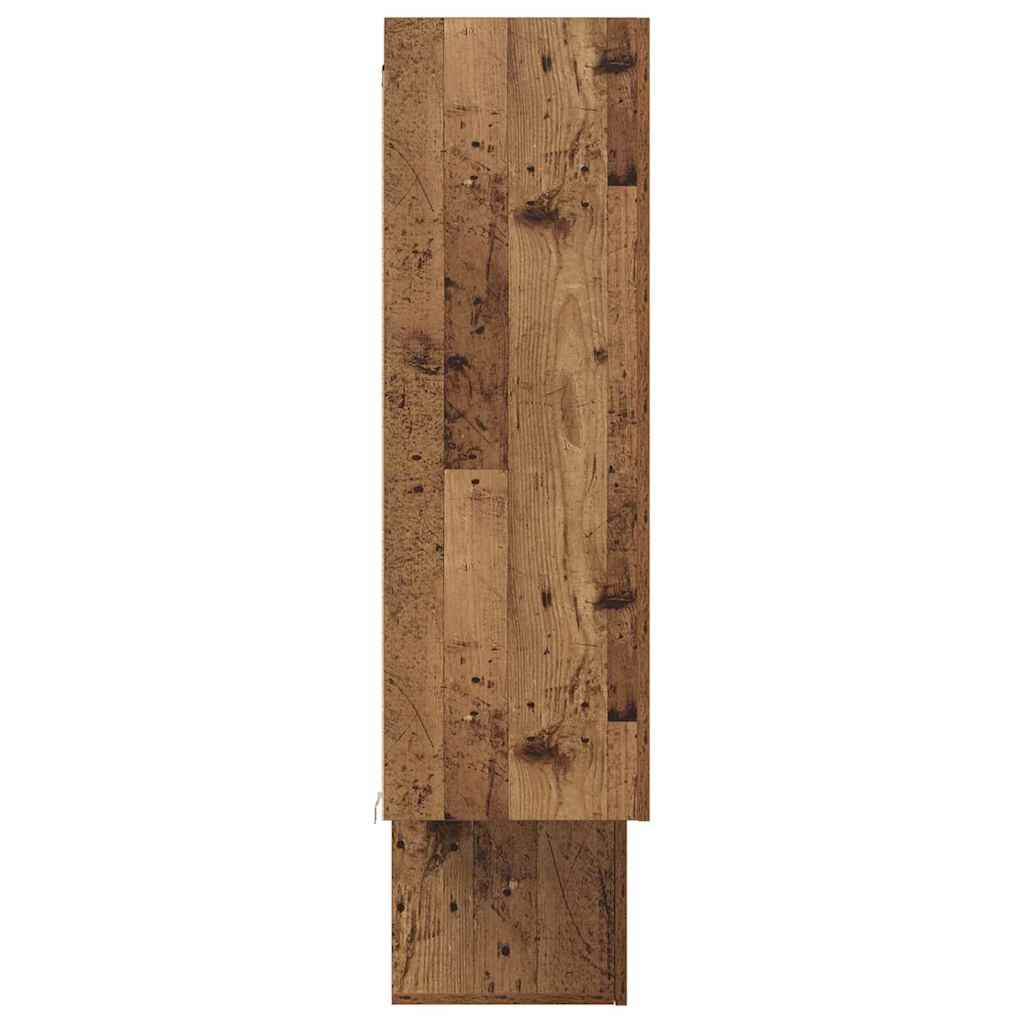 vidaXL Σετ επίπλου τηλεόρασης 4 pcs Παλαιό ξύλο 30.5 x 30 x 90 cm