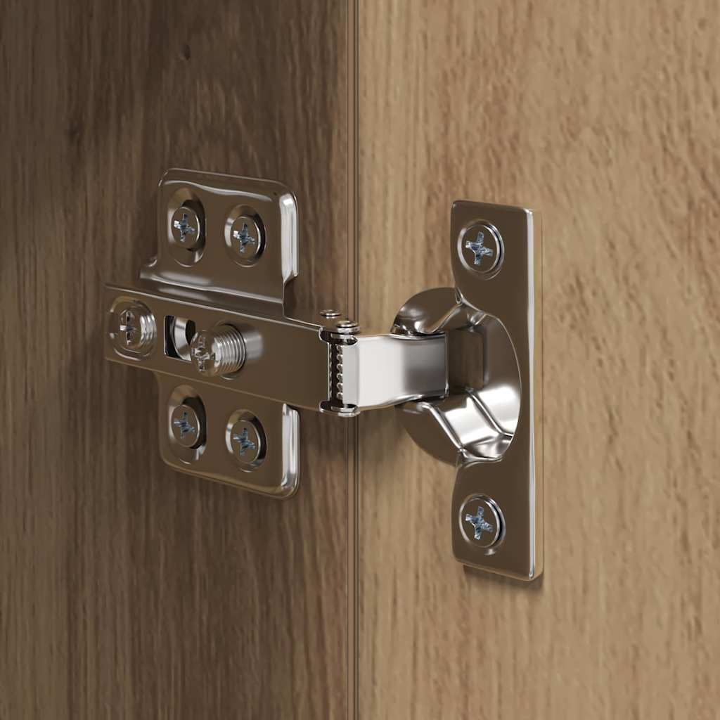 vidaXL Σετ επίπλου τηλεόρασης 4 pcs Artisan Oak Επεξεργασμένο ξύλο