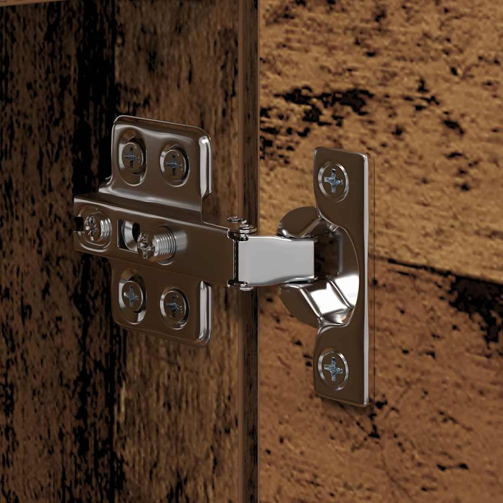 vidaXL Σετ επίπλου τηλεόρασης 8 pcs Παλαιό ξύλο 80 x 30 x 30 εκ