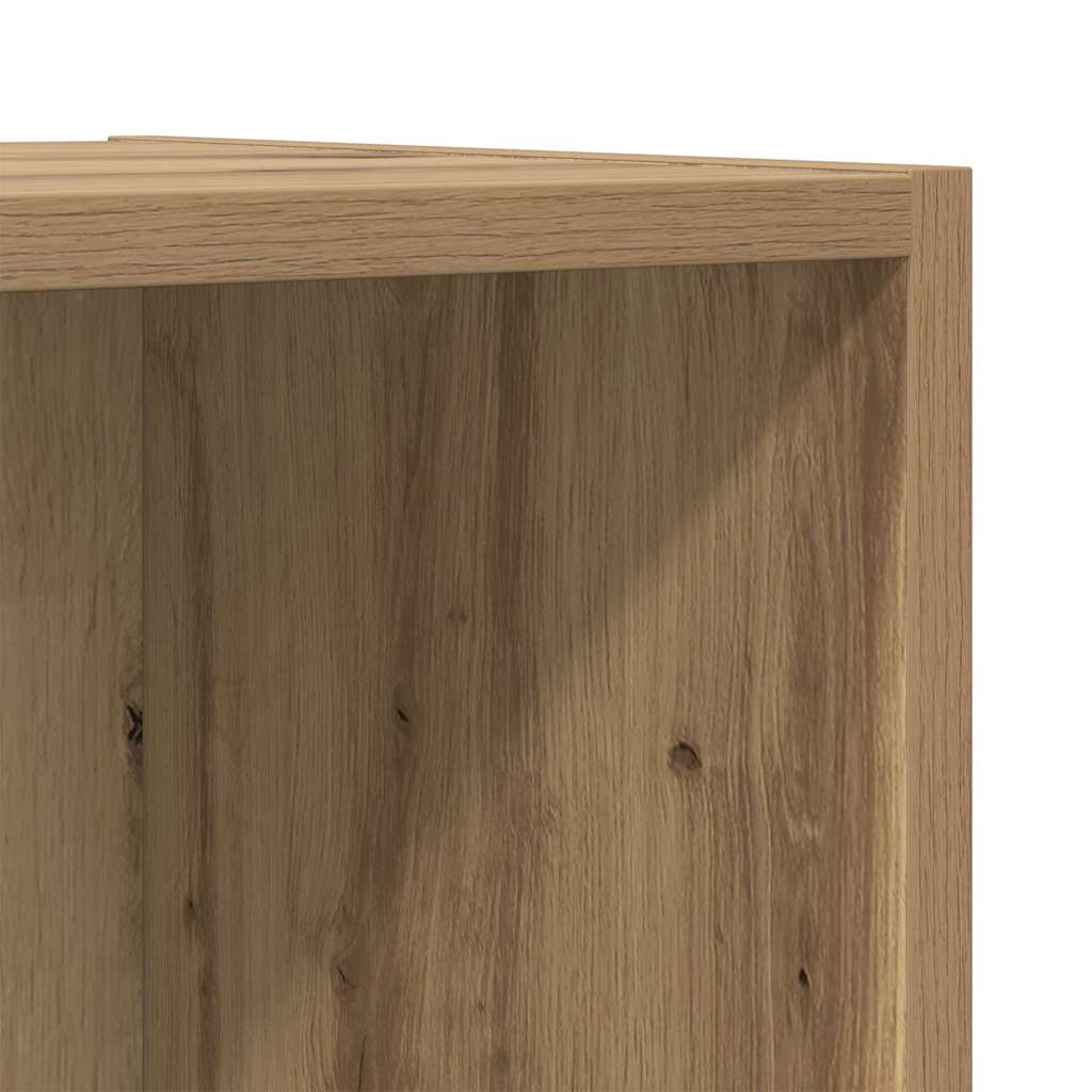 vidaXL Σετ Τηλεοπτικού Κάδου 2 pcs artisan δρυς 37 x 37 x 142.5 εκ