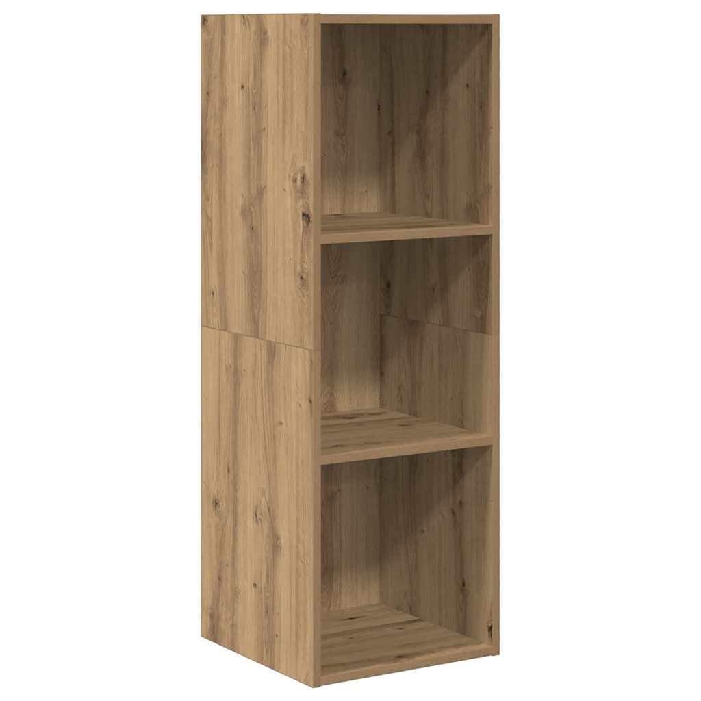 vidaXL Σετ Τηλεοπτικού Κάδου 3 pcs artisan δρυς 37 x 37 x 107 εκ