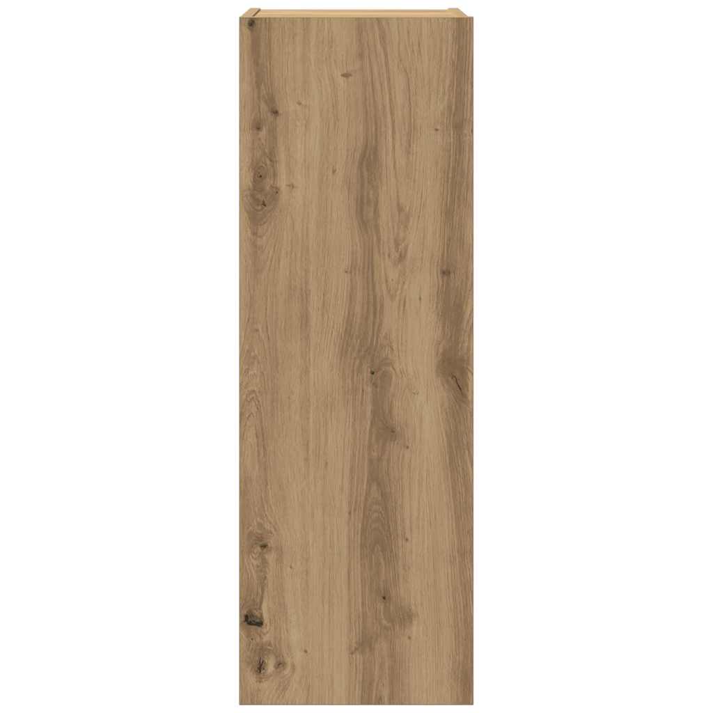 vidaXL Σετ επίπλου τηλεόρασης 8 pcs Χειροποίητη δρυς Μέγεθος: Μεσαίο