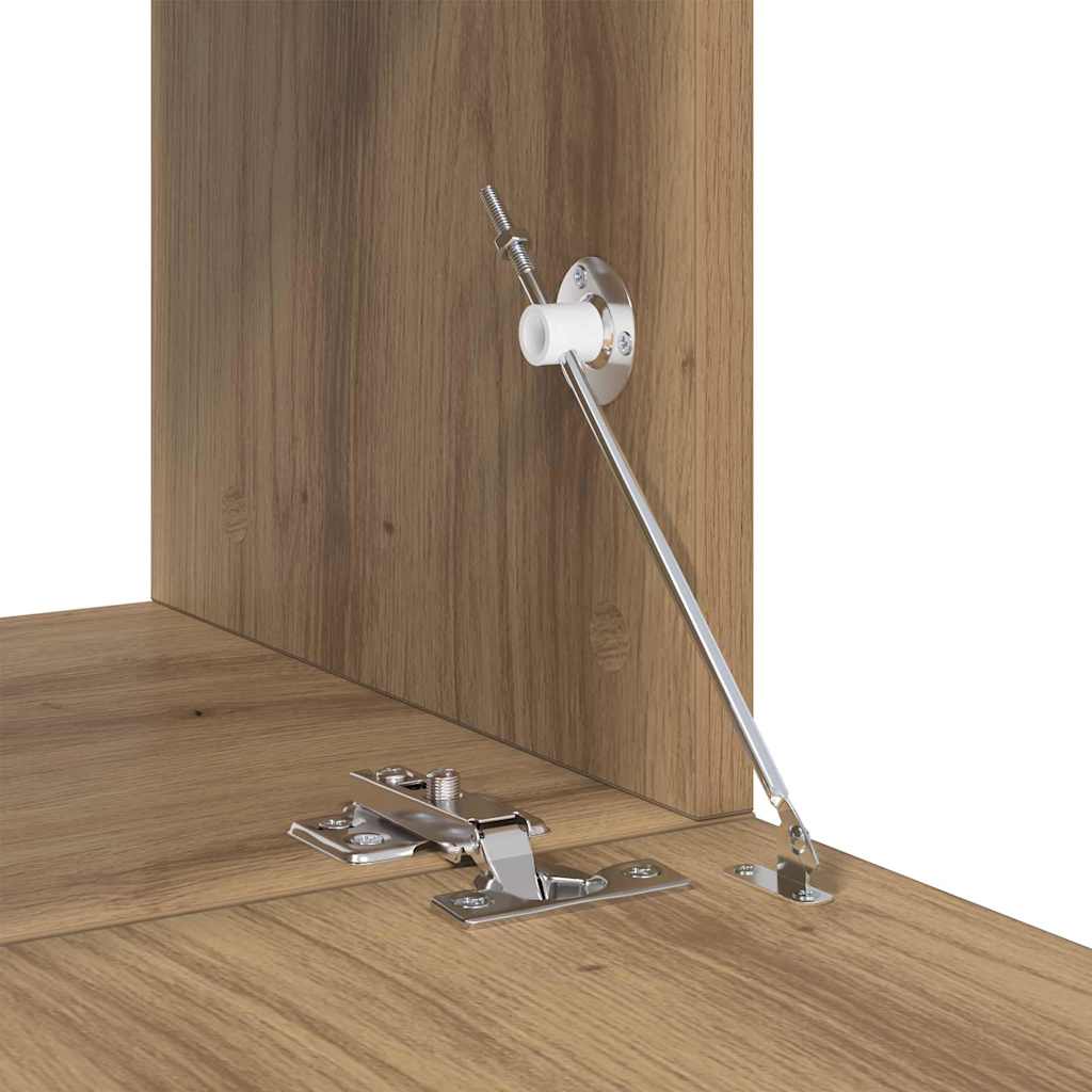vidaXL Σετ επίπλου τηλεόρασης 3 τμχ. Artisan Oak Επεξεργασμένο Ξύλο
