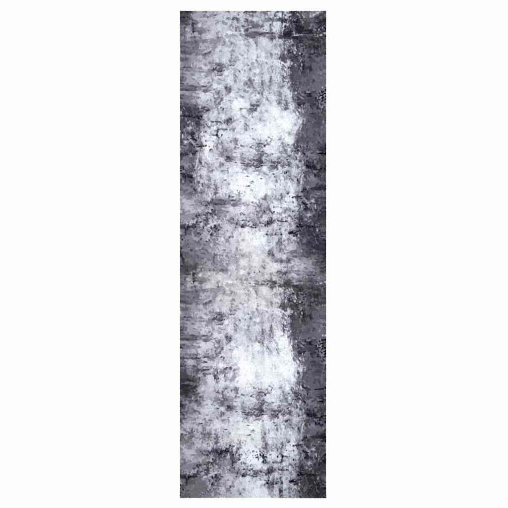 vidaXL Χαλί Κουζίνας Other Χοντρό τσιμέντο 45 x 150 cm Βελούδο