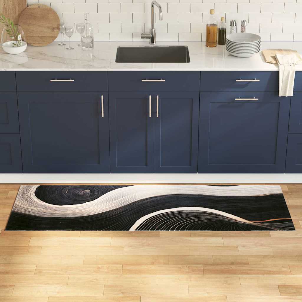 vidaXL Χαλί Κουζίνας Other Κυματιστό 60 x 180 cm Βελούδο