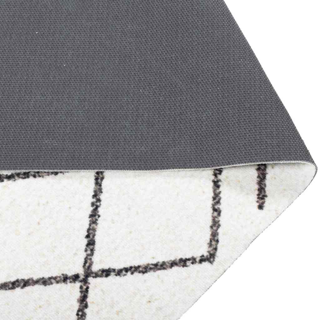 vidaXL Χαλί Κουζίνας Geometric Γεωμετρικό 45 x 150 cm Βελούδο